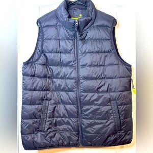 Black Puffer Vest Size XXL